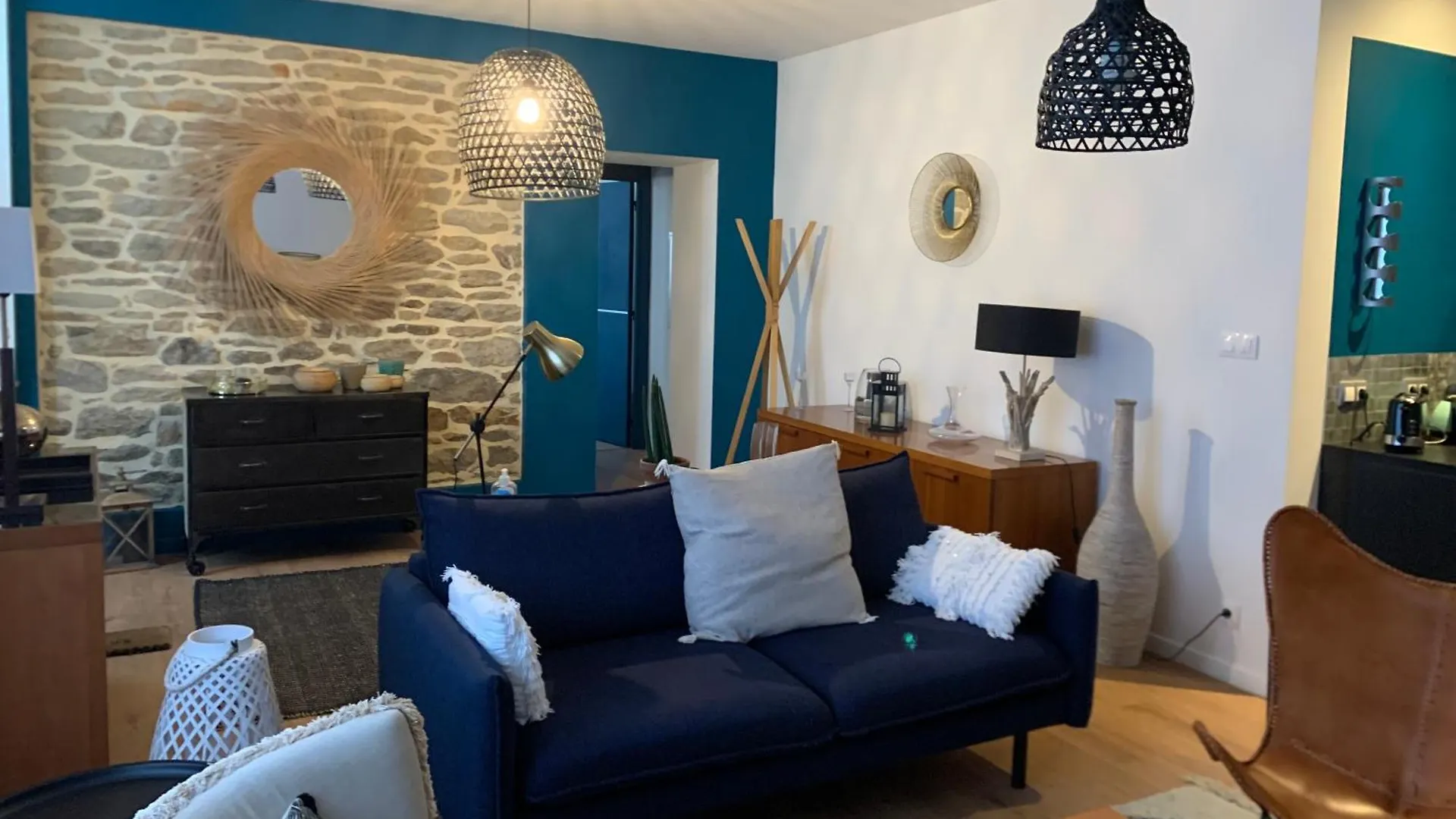 Appartement En Rdc Chaleureux A 100M Des Plages Et Du Centre Ville Concarneau Apartment